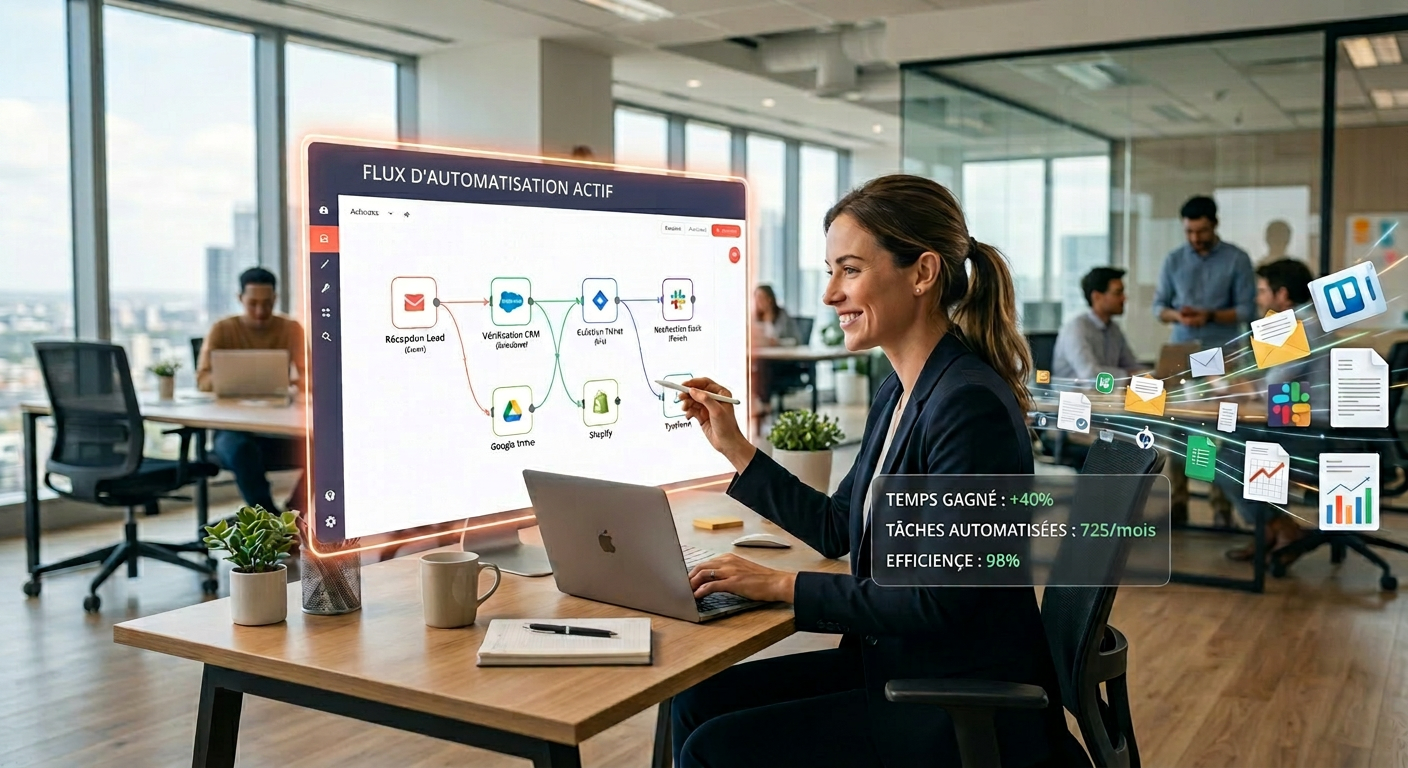 Automatisation n8n pour entreprises de Compiègne